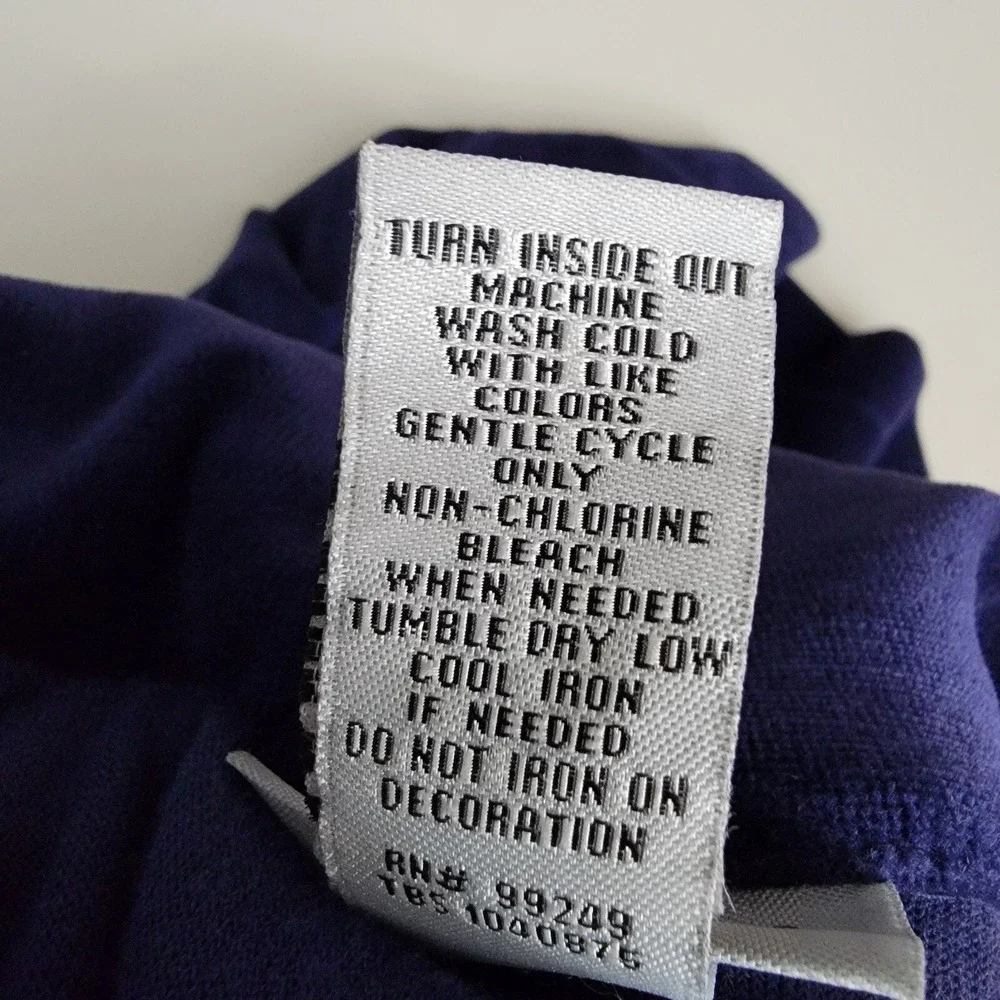 Catherine's Jacket Blue Size 1X Full Zip Velvet Long Sleeve Plus Size Pockets‎